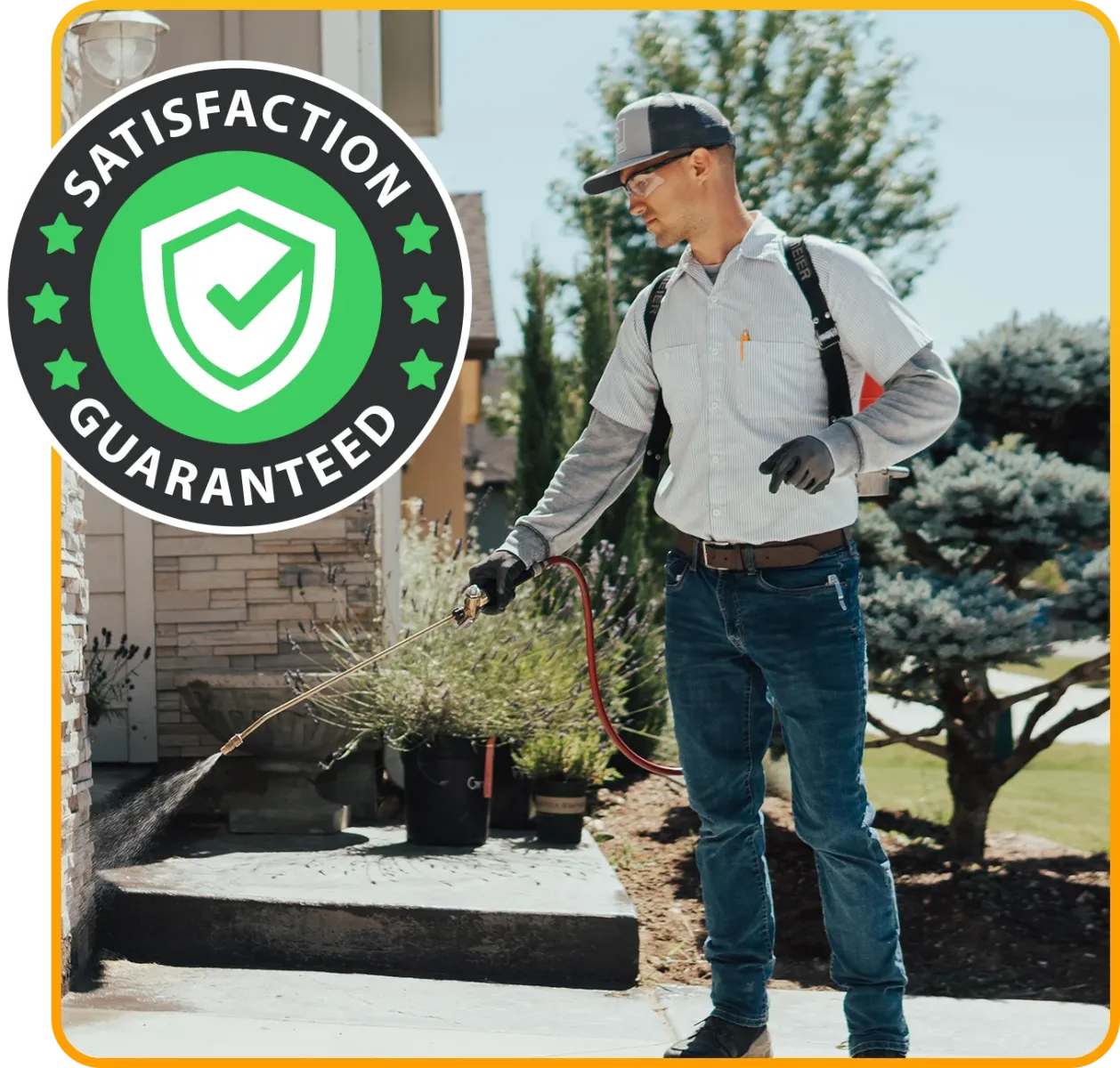 Midwest Pest Control technician 