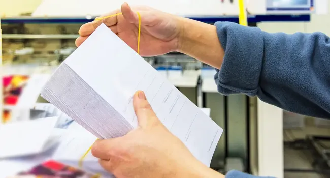 print marketing materials