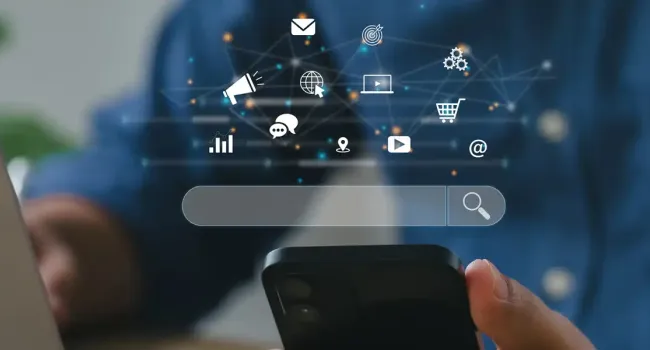 online search graphic