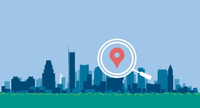 local listings graphic