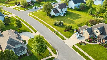 suburban neighborhood